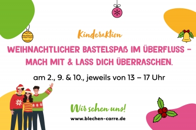 Bastelspaß im Blechen Carré