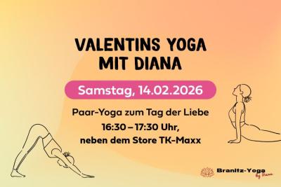 Valentins-Yoga mit Diana