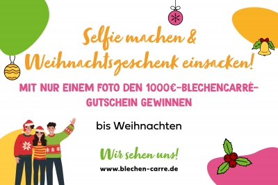 Selfie machen &amp; Weihnachtsgeschenk einsacken!