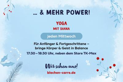 Indoor Yoga mit Diana