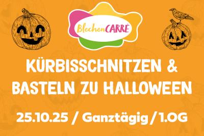 Kürbisschnitzen &amp; Halloween-Basteln