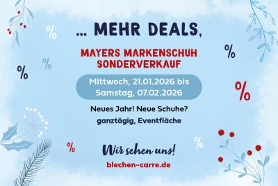 Mayers Markenschuh Sonderverkauf