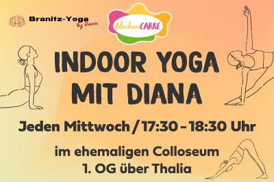 Indoor Yoga mit Diana