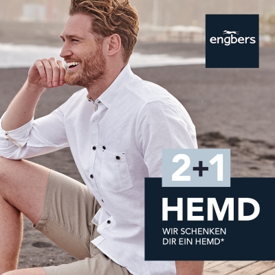 engbers-Aktion: 2+1 Hemd