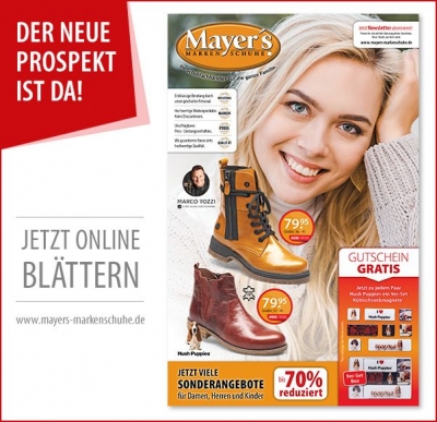 Mayers Markenschuhe SSV bis zu 70% reduziert