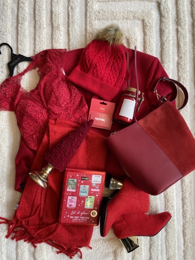 Rote Highlights mit TK Maxx