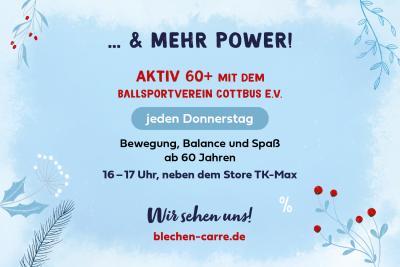 Aktiv 60+ mit dem Ballsportverein Cottbus eV.