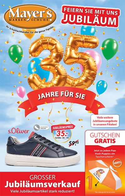 Mayer´s - Der neue Jubiläums-Prospekt ist da!